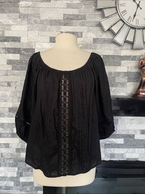Sanctuary Lace Inset Top Size M